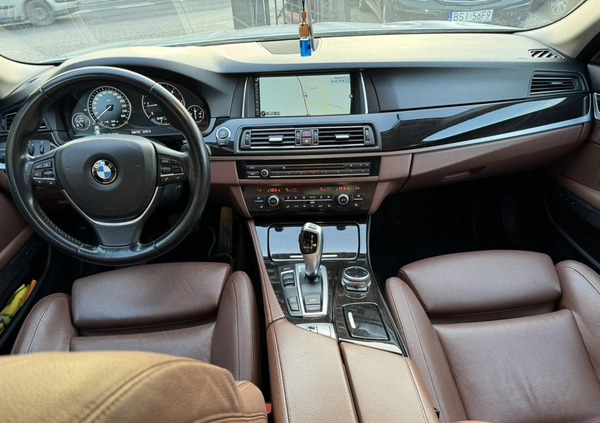 BMW Seria 5 cena 74900 przebieg: 297200, rok produkcji 2014 z Siemiatycze małe 67